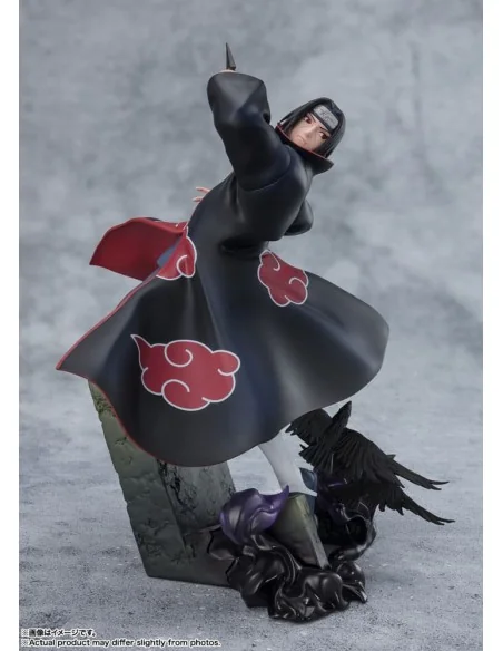Naruto Shippuden Figuarts ZERO Extra Battle Itachi Uchiha The Light & Dark of the Mangekyo Sharingan 24 cm